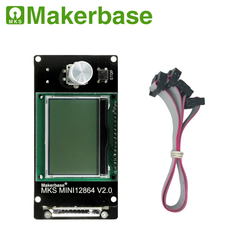 Makerbase MKS MINI12864 3D printer LCD display SD card is inserted frameless version