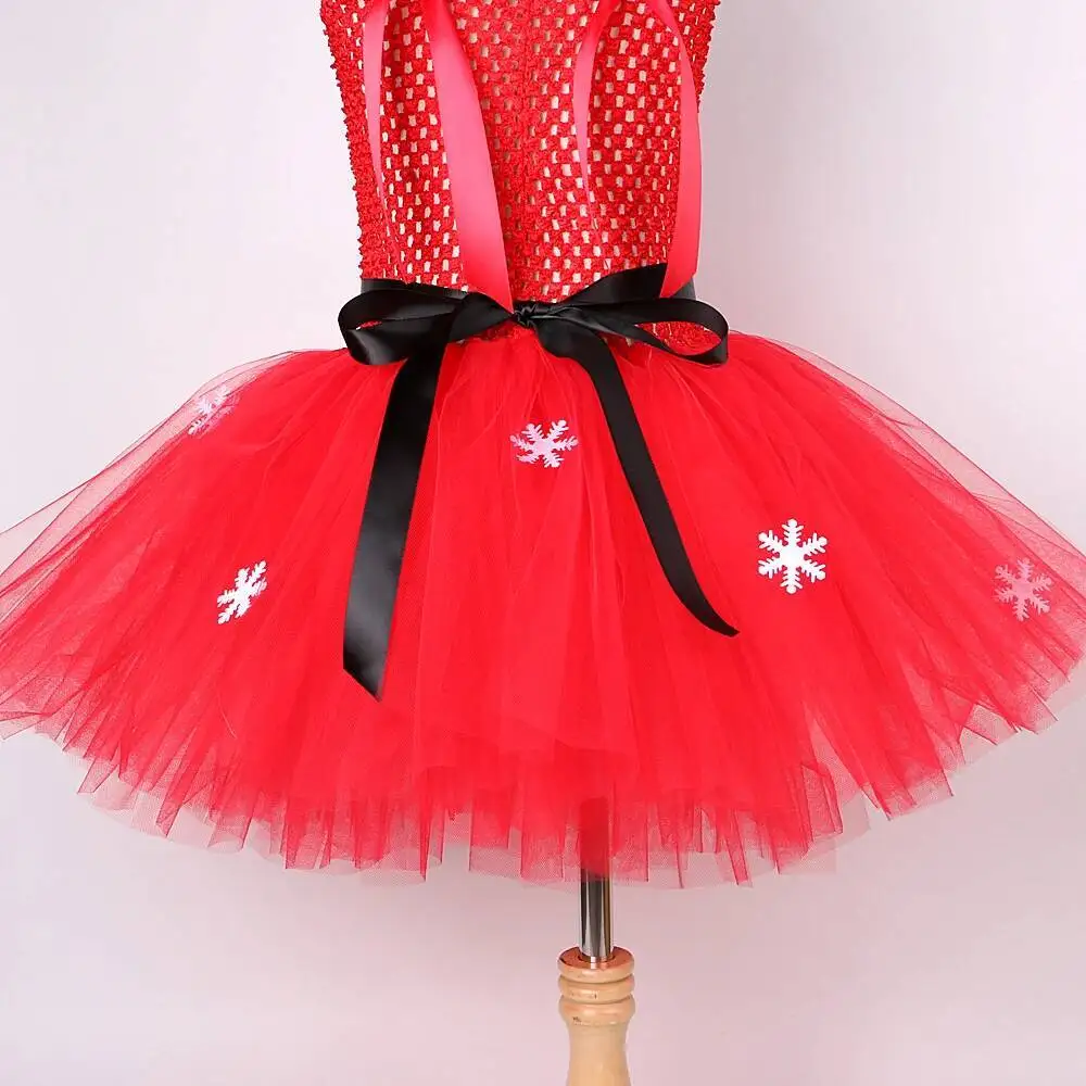 Rote Weihnachts-Weihnachtsmann-Kostüme für Mädchen, Weihnachten, Urlaub, Tutu-Kleid für Kinder, Neujahr, Karneval, Outfit, Kleidung mit Hut, Socken – Detail 18