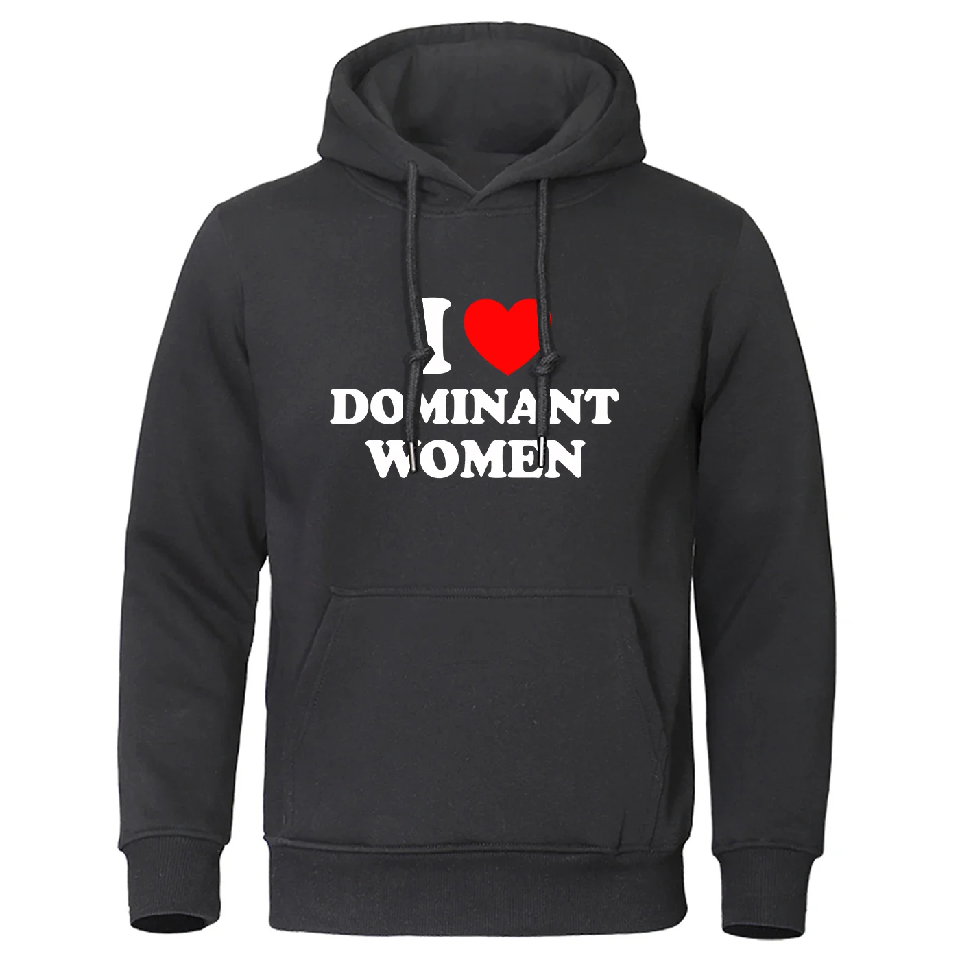 I Love Dominant Women Graphic Men Hoodies Spring Autumn Casual Hoodie Fashion Sweatshirts Jogging Sportswear