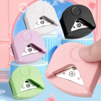 3 In 1 5.4*2.5 ซม.มุม Rounder กระดาษรูปภาพสมุดภาพใบมีดโลหะ R-4 เนื้อเครื่องตัดมุม DIY Handcraft กระดาษหัตถกรรมเครื่องมือ