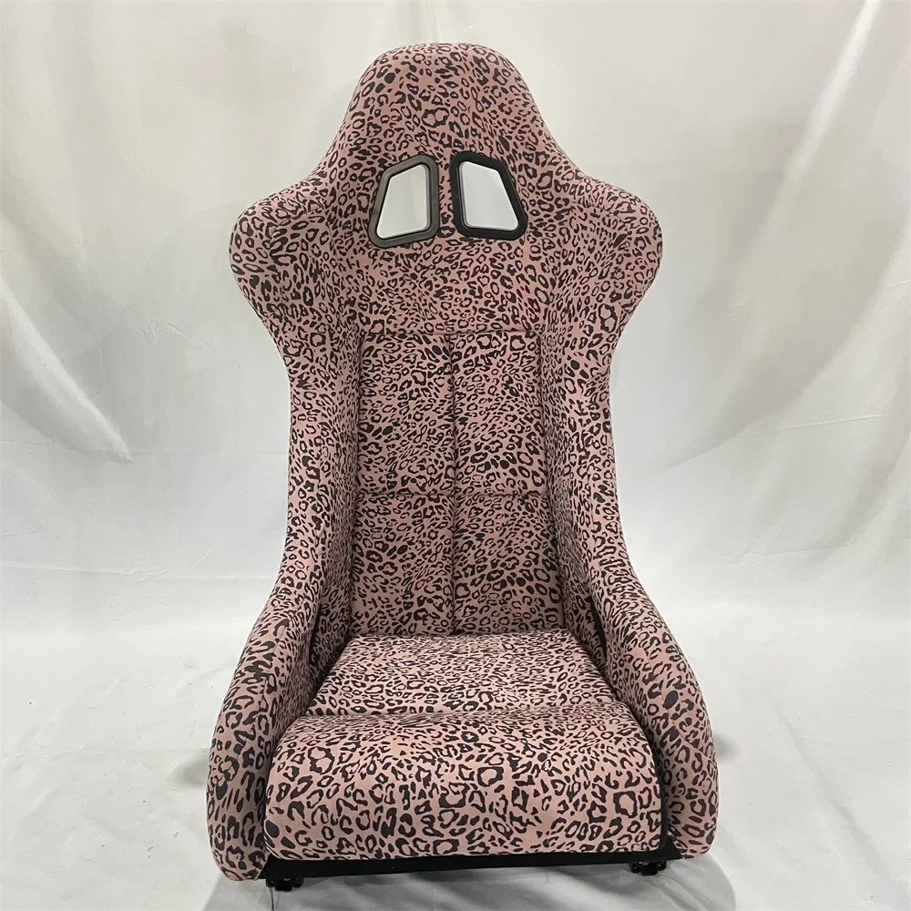

NOBRAND Car Seat L Size Adjustable Racing Seat Universal for Sport Car Simulator Bucket Seats Black Frosted material