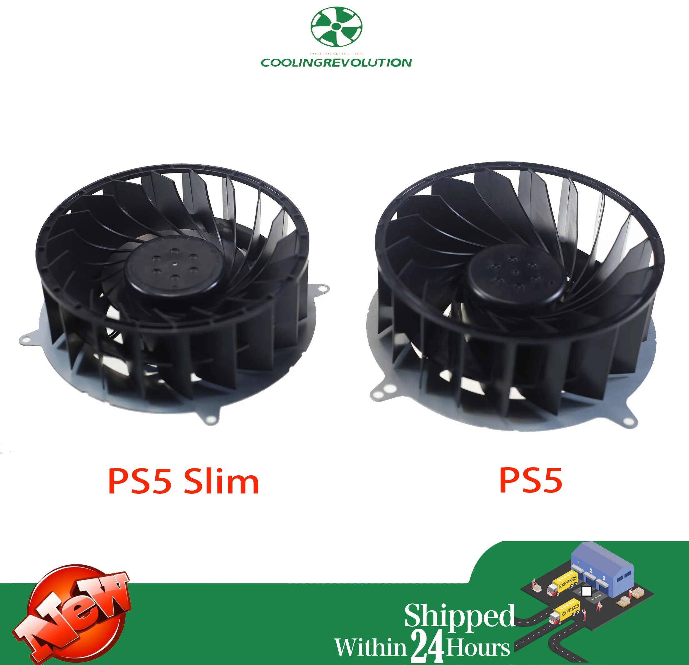 Cooling Fan Internal Fan Single Acting Cooling Fan for Sony PlayStation 5 PS5 PS5 Slim Host 1154GS-12M WB-01 12047GS-12N-WB-0