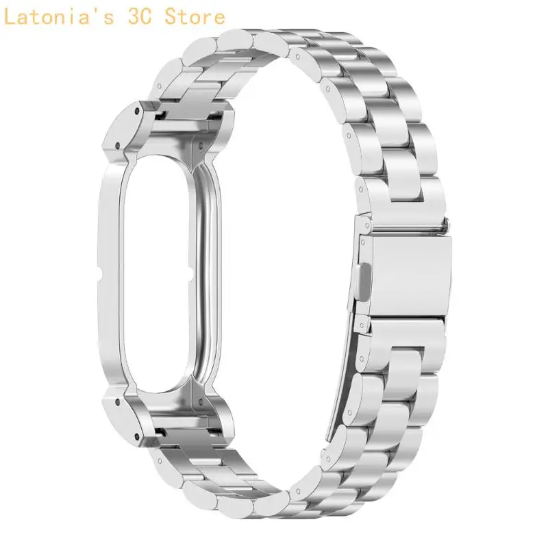 Metallarmband-Ersatzband für Smartwatch Office Daily Wear X3UB – Detail 2