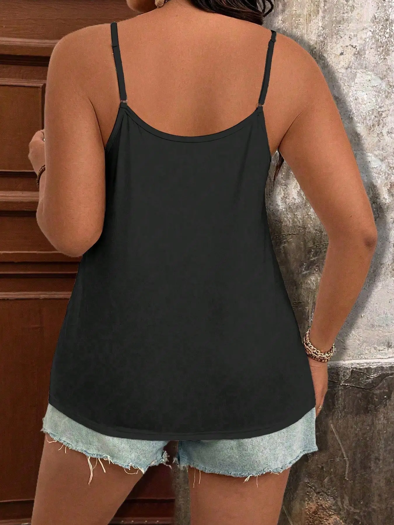 Plus Size Women's New Sexy Camisole Dress Summer Fashion Casual Loose Comfortable Phoenix Back image 2