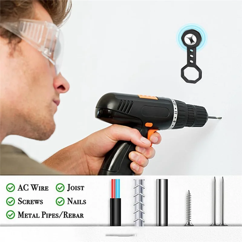 

A53Q-3Pcs Stud Ball Magnetic Stud Finder Metal Stud Finder Tool For Walls Detected And Located,For Drywall,Wood