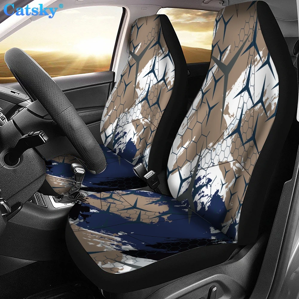 3D Camouflage Printing Universal Car Seat Covers Car Styling Auto Seat Cover Car Full Seat Cover Protector Interior Accessories