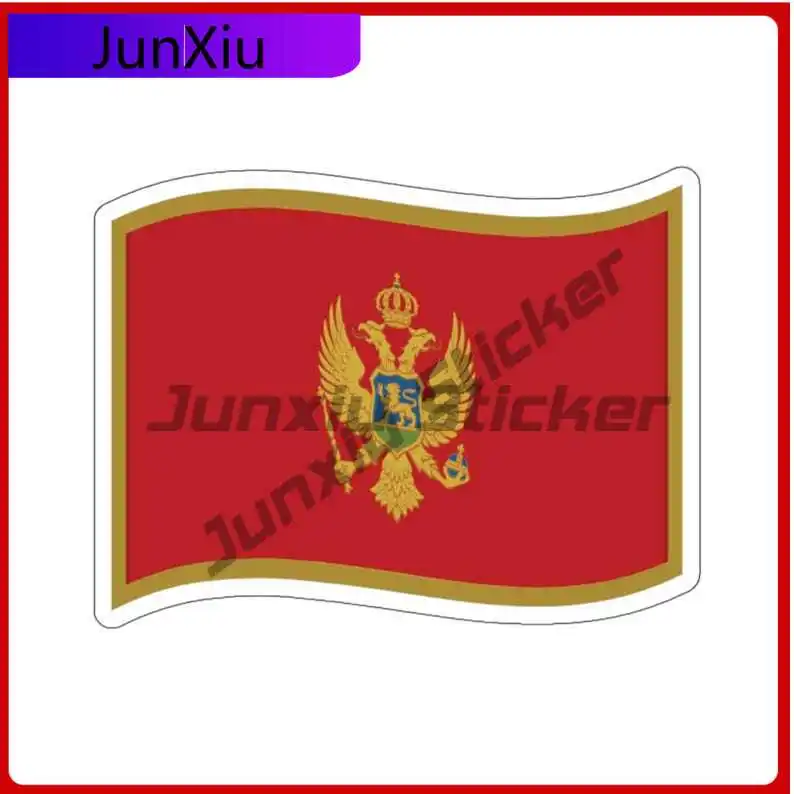 

Montenegro Flag Stickers Decoration Fun Anti Scratch Gift Suv Motorcycle Bumper Laptop Sports Racing Bodywork Phone/phone Case