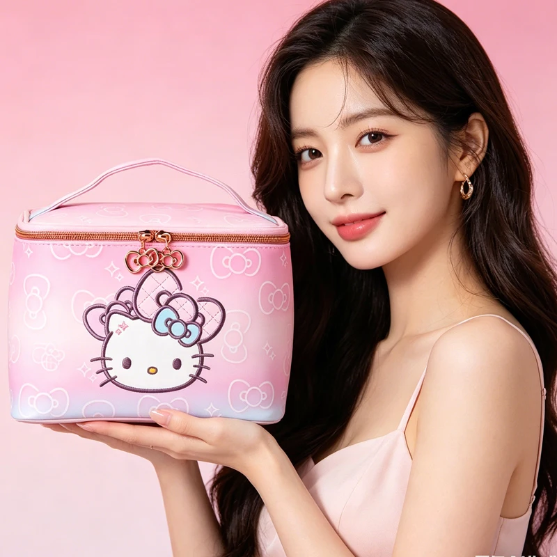 bolsa-de-cosmeticos-pu-sanrios-tipo-maleta-com-bordado-portatil-para-viagem-armazenamento-de-produtos-de-cuidado-com-a-pele-e-maquiagem-desenho-animado-fofo-hello-kitty