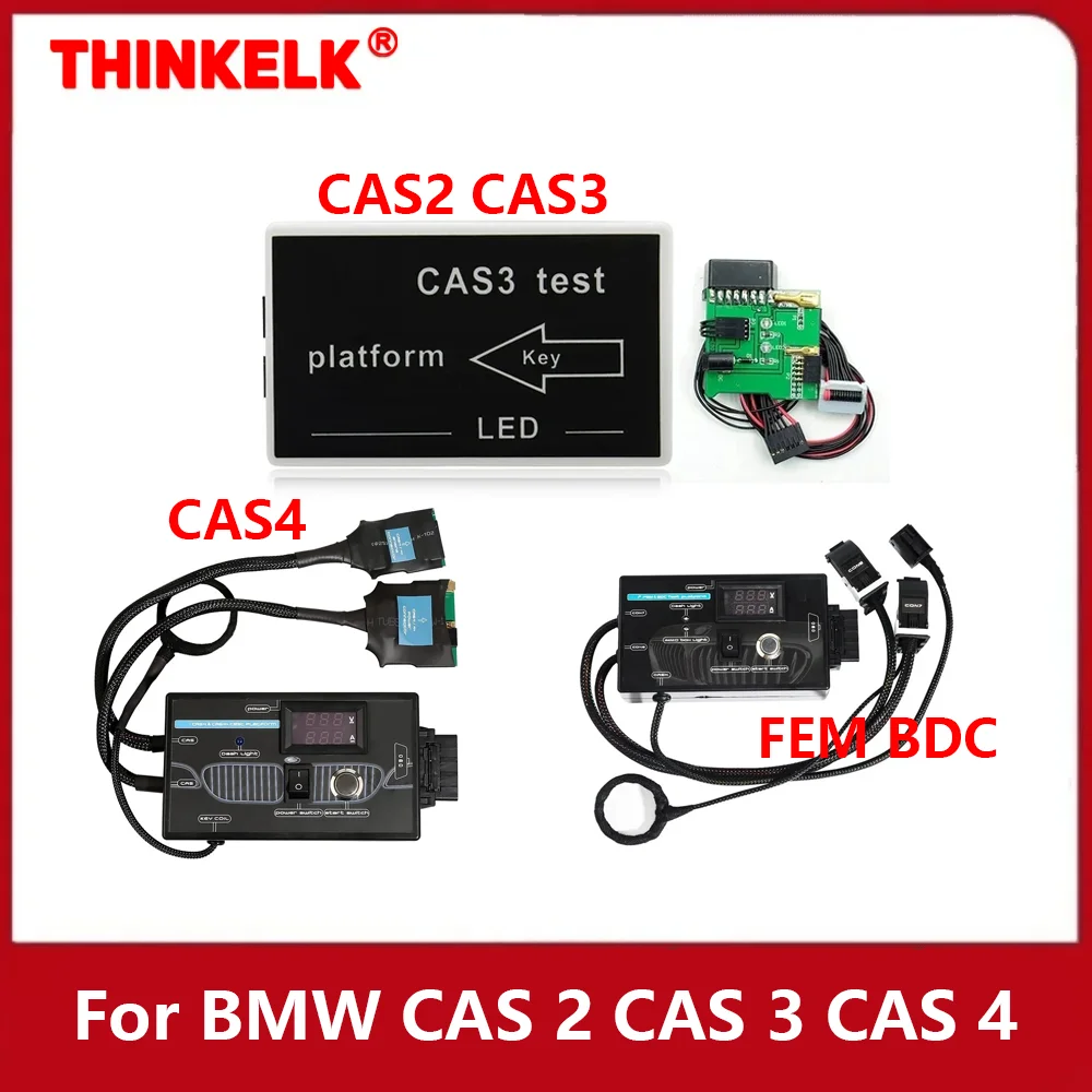 

CAS2 CAS3 CAS4 CAS4+ FEM BDC Test Platform For BMW CAS 2 CAS 3 CAS 4 Support Off-Site Key Programming Test Platform