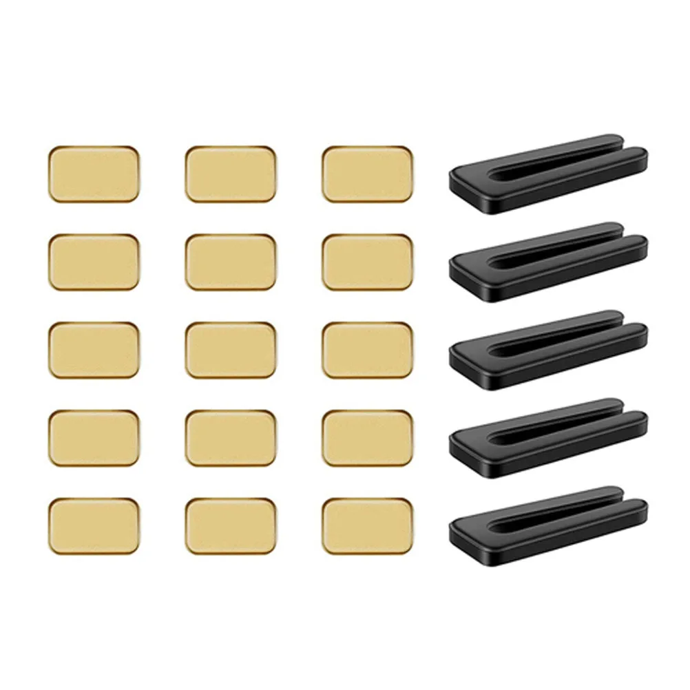 5 Sets Fan Balancing Kit 3 Clips 1 Adhesive Weight Set Ceiling Fan Blades Replacement Leveling Tool Noise Reduction Lighting