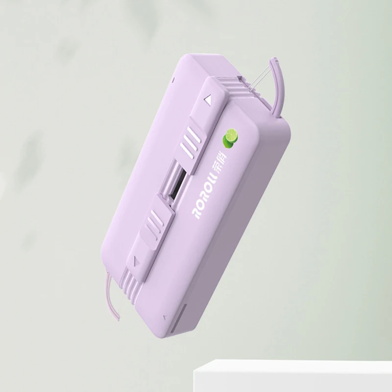 10Pcs/box Automatic Dental Floss Container Easy Push Bilateral Outlet Floss Toothpick Set Magnetic Design Tooth Care