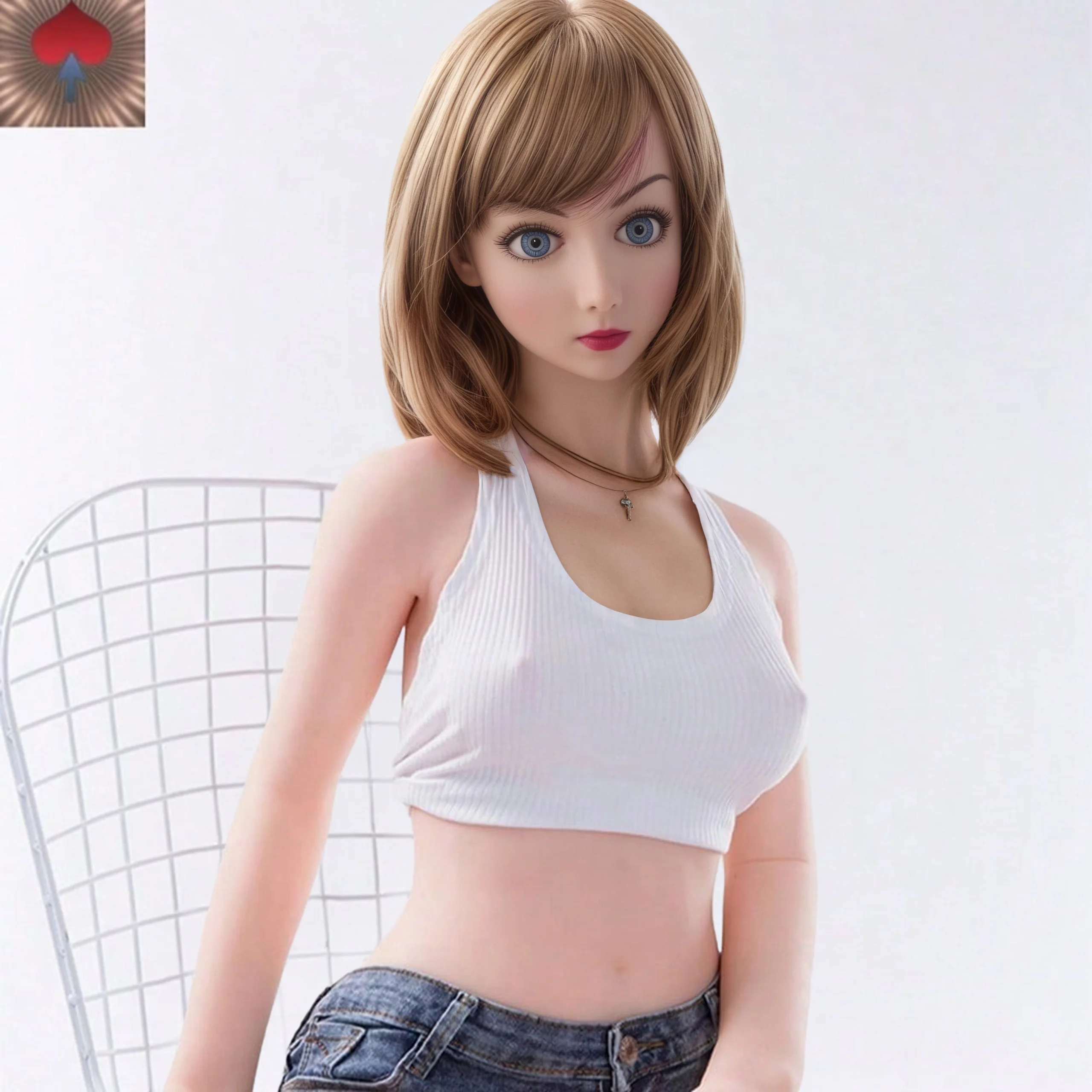 

Бесшовная кукла TPE 150 см/100 см, прочные кости, универсальные позиции, изысканный макияж, нежная кожа, подходит для фотографии,