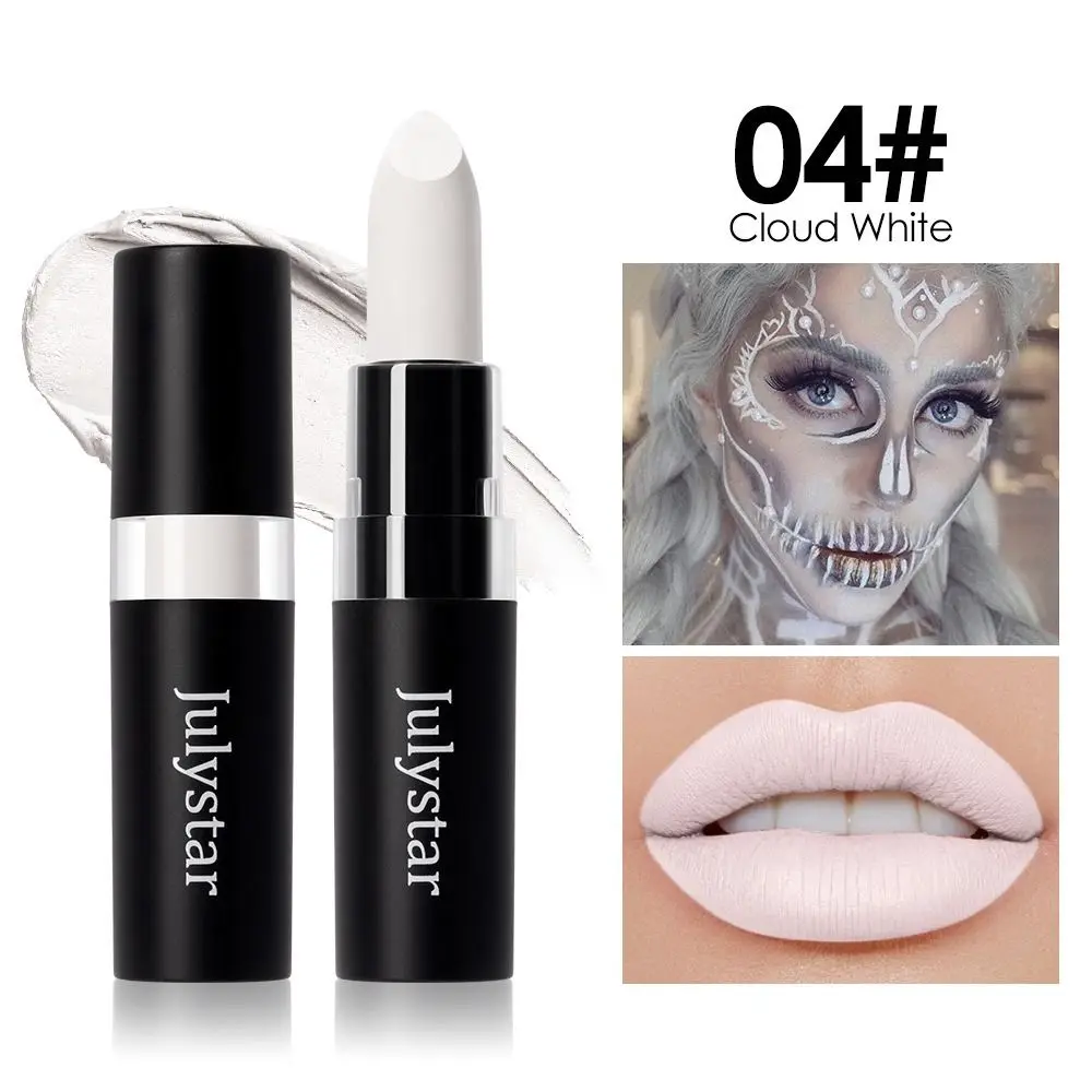

Exaggeration Matte Lipstick Long-lasting Easy To Color Lipstick Set Non-Stick Cup Waterproof Lip Makeup Cosmetics Halloween