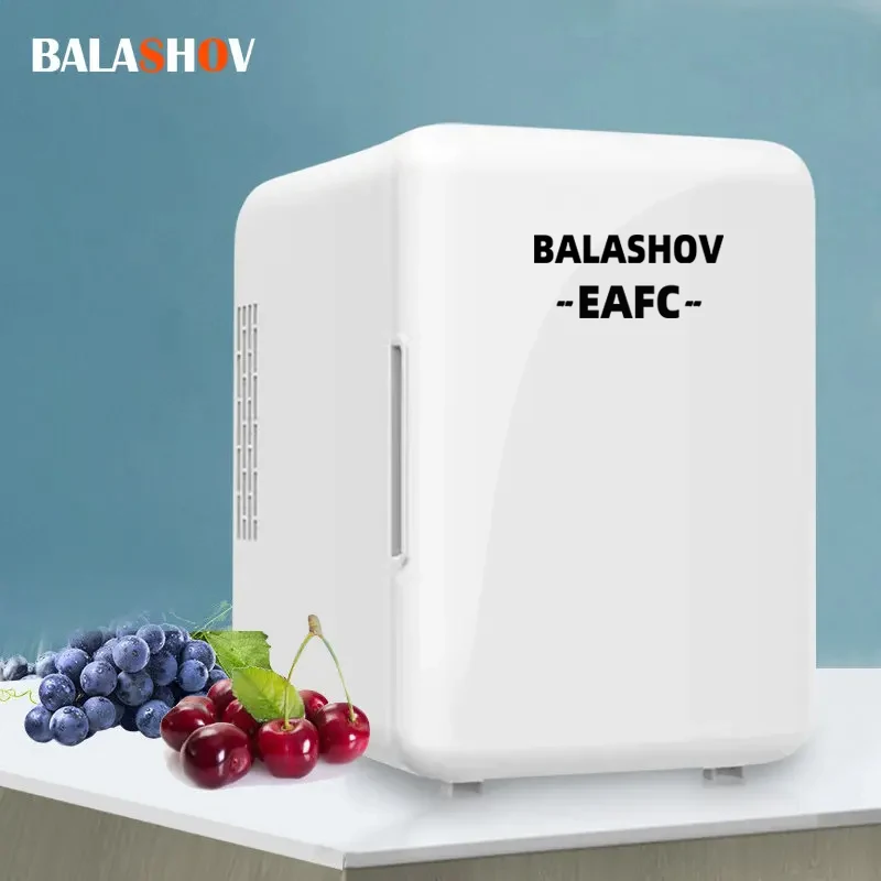 4L Mini Refrigerator Portable Cooler Compact Refrigerator 110V 220V for Home 12V for Car Use Picnic Camping Silent Freezer