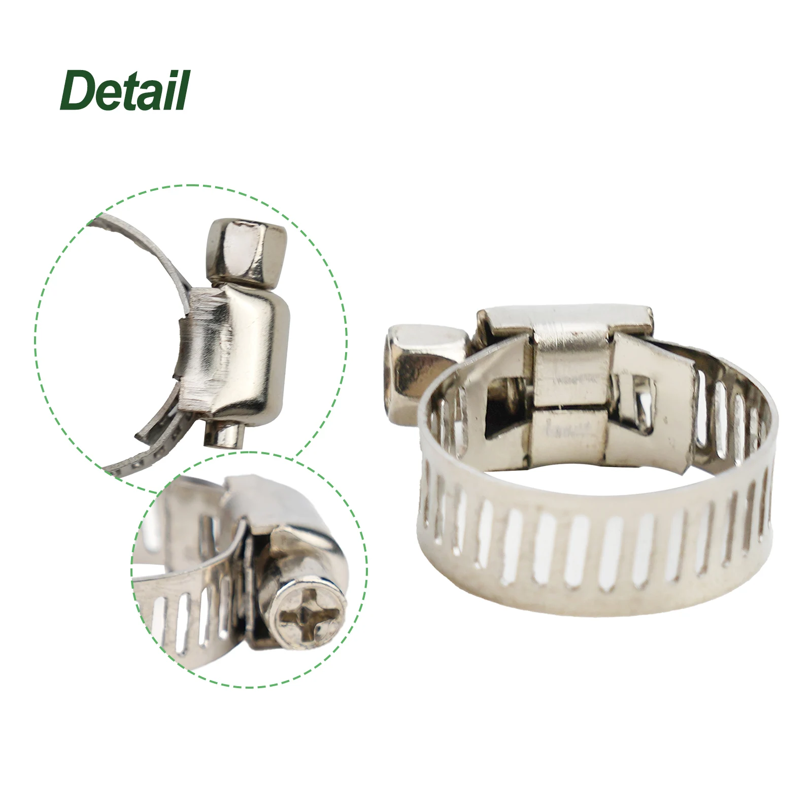 دودة كليب 20 قطعة استبدال خط الوقود الفولاذ المقاوم للصدأ اكسسوارات المشابك محرك خرطوم خراطيم 1 2-3 4 قابل للتعديل