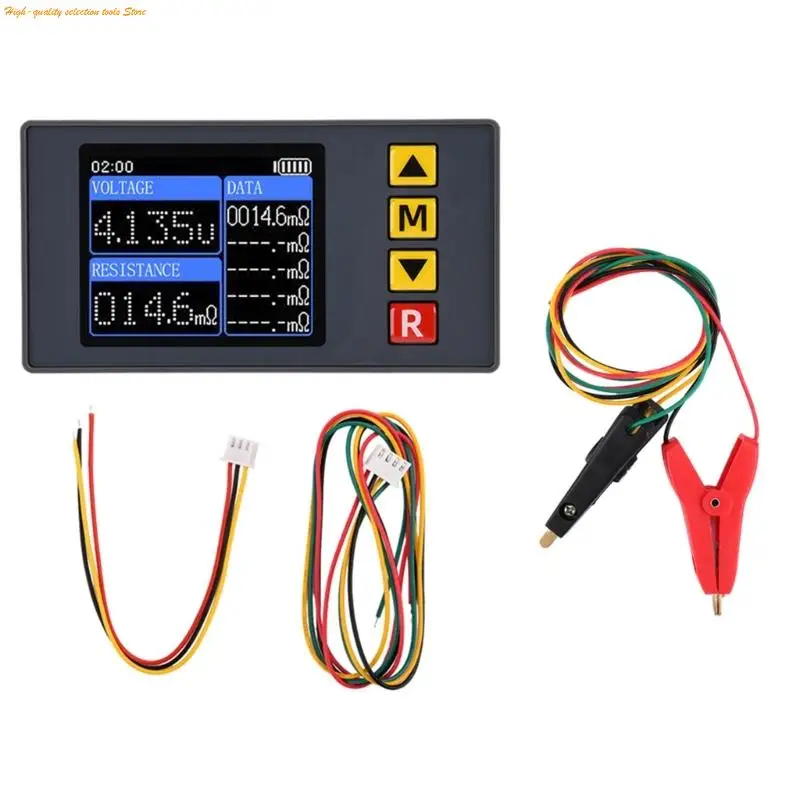 Four Line TS457 Electrical Battery Internal Resistance Device With 5 Data Memory Slots And Automatic Shutdown Function