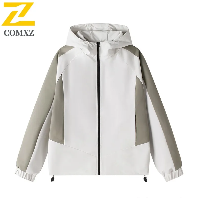 

COMXZ 2025 Spring Autumn Reversible Jacket Mens Coat