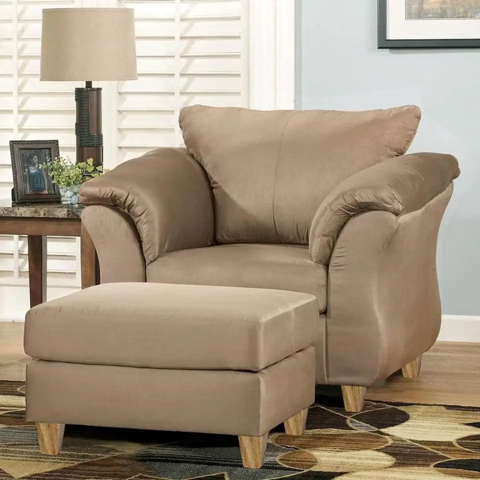 Solid Bamboo Cone Shaped Furniture Legs Set of Four