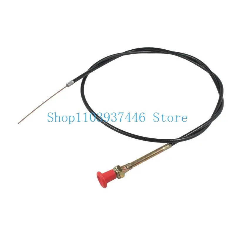 Fuel Stop Shut Off Cable E5NN9C331EA Compatible with Ford New Holland Tractor 2000 2600 3000 3600 4000 4600 5000 5600 6600 7000