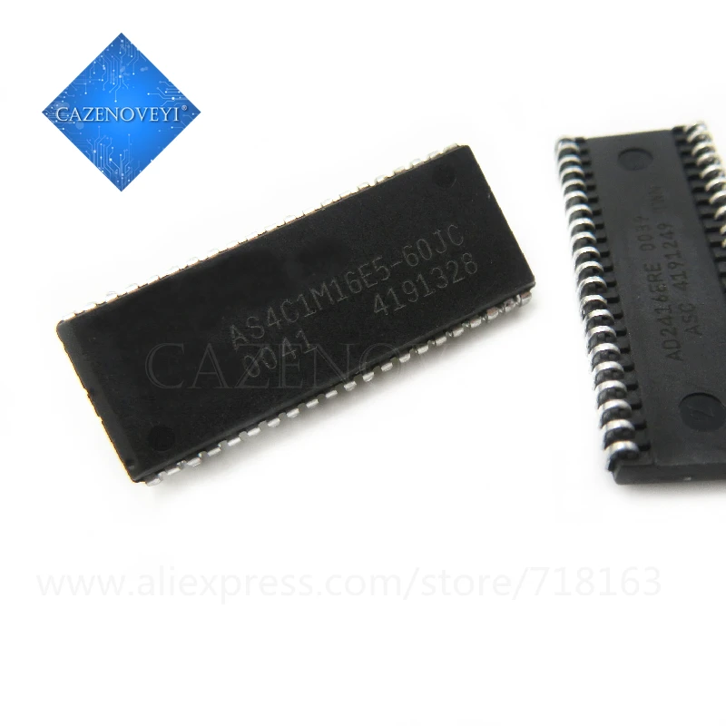 

10 шт./лот AS4C1M16E5-60JC AS4LC1M16E5-50JC AS4C1M16E5 AS4C1M16 SOJ-42 в наличии на складе