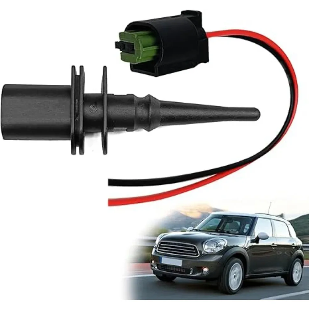 Temp Exterior Outside Ambient Car Air Temperature Sensor With Wire For BMW 1 6 7 Series E46 E90 E91 E39 E60 E63 E38 65816905133