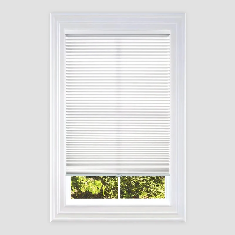 

Wholesale modern manual control UV protection light filtration cellular spring honeycomb blinds for window