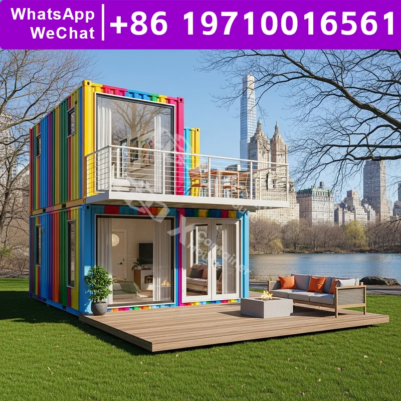 

Modular Homes Luxury Standalone Home Flat Pack Home Eco-Friendly Prebuilt Homes Readymade Homes Detachable Modules Insulation