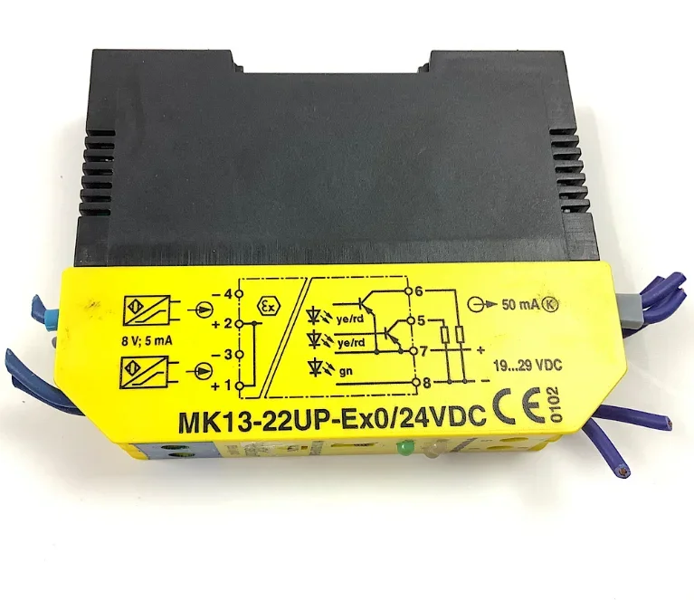 2026 Turck MK13-22UP-EX0/24VDC Intrinsically Safe Modular Switching Amplifier for Industrial Automation