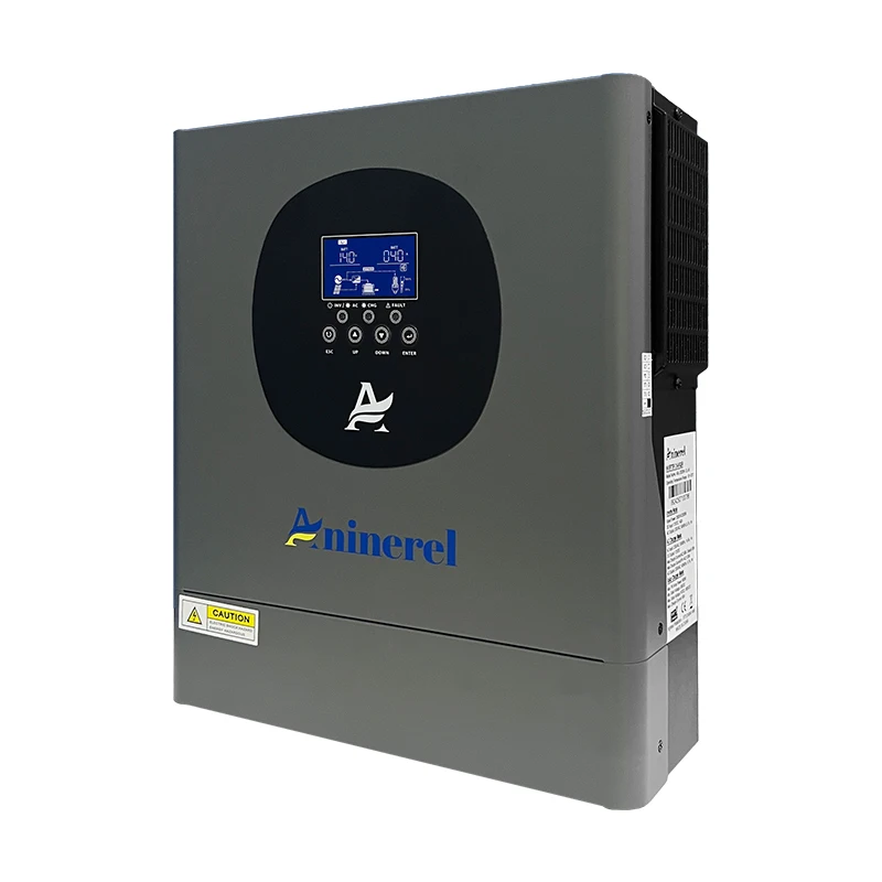 Aninerel 2KW 4.2KW عاكس للطاقة الشمسية الهجين على الشبكة + خارج الشبكة 230Vac نقية شرط لموجة العاكس MPPT شاحن بالطاقة الشمسية PV 60-500VDC WIFI #6