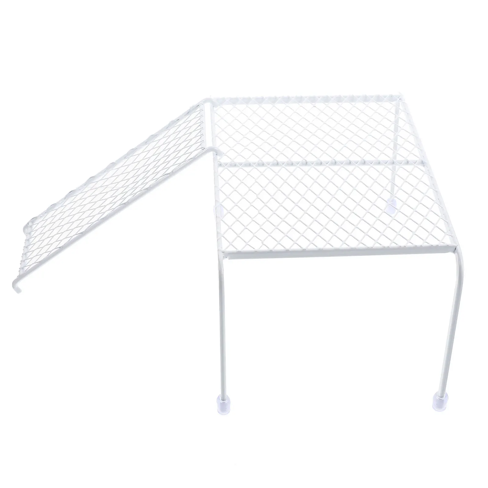Estante de acero inoxidable para pollo Rutin, escalera de plataforma, estante de escalada resistente al desgaste, suministros de jaula para ejercicio de animales pequeños, 1 Juego