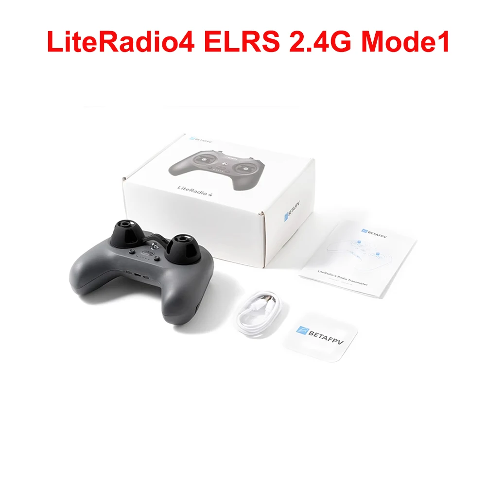 

BETAFPV LiteRadio 4 Transmitter 10CH ELRS 2.4GHz Bluetooh-Compatible JoyStick For DJI RC FPV Racing Drone