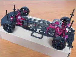 CNC metal Alloy & Carbon SAKURA D4 CS 1/10 2WD 4WD Drift Racing Car Frame Body Counter Steering Full Upgraded for D3