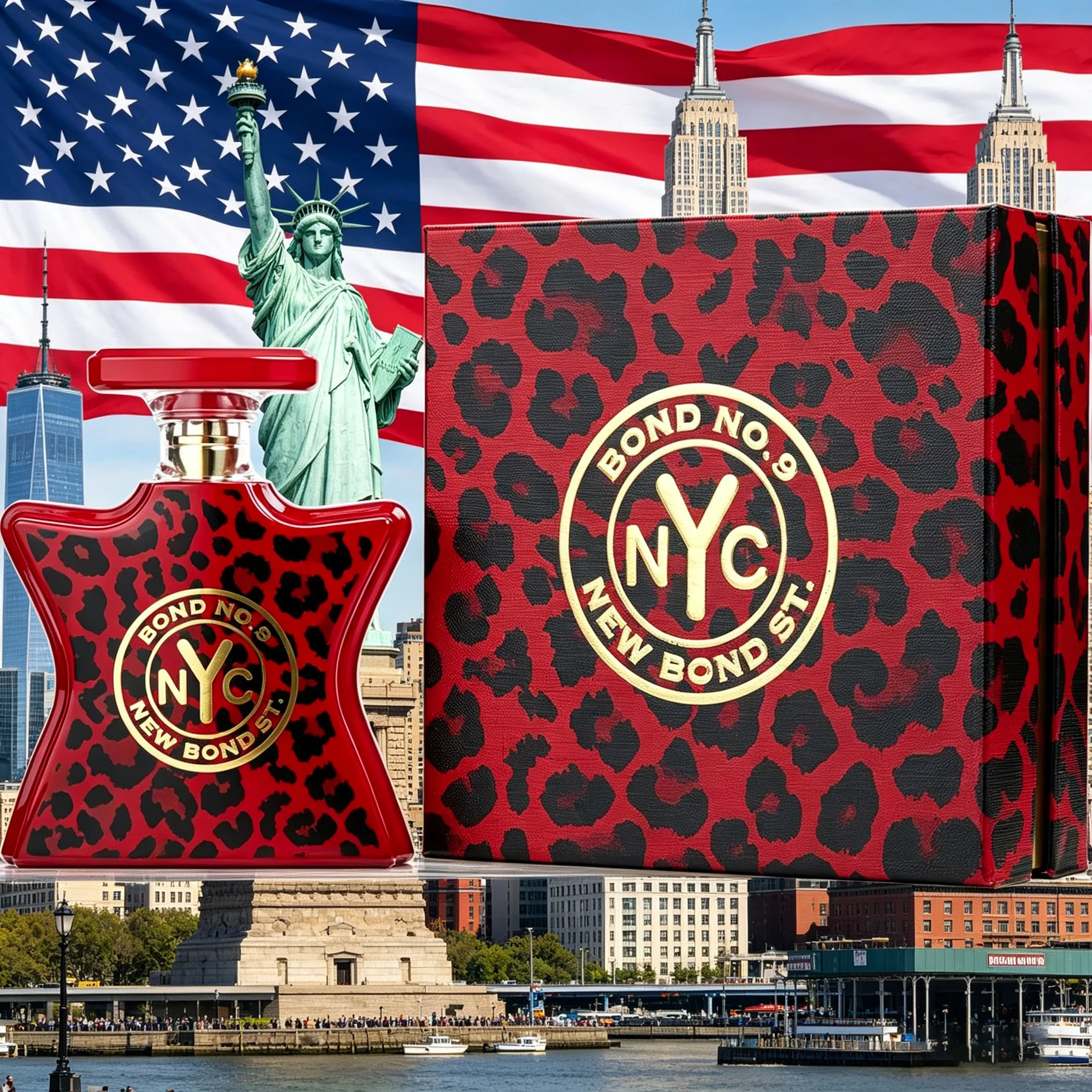 

Bond No. 9 New York New Bond St. Unisex Eau De Parfum 3.4 Fl Oz Best Selling Eastern Wood Perfume Cologne Premium Portable