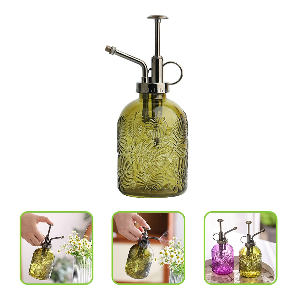 

Watering Can Spray Pump Garden Sprayer Plant Bottle Pattern Succulent Flower Mister Indoor Glass Cans