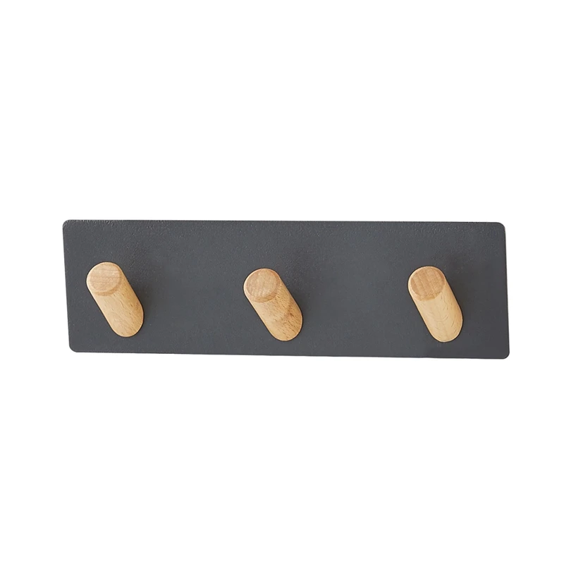 Ganchos magnéticos, perchero magnético con 3 ganchos para colgar en interiores y exteriores, cocina, soporte para llaves, refrigerador, horno B fácil de usar