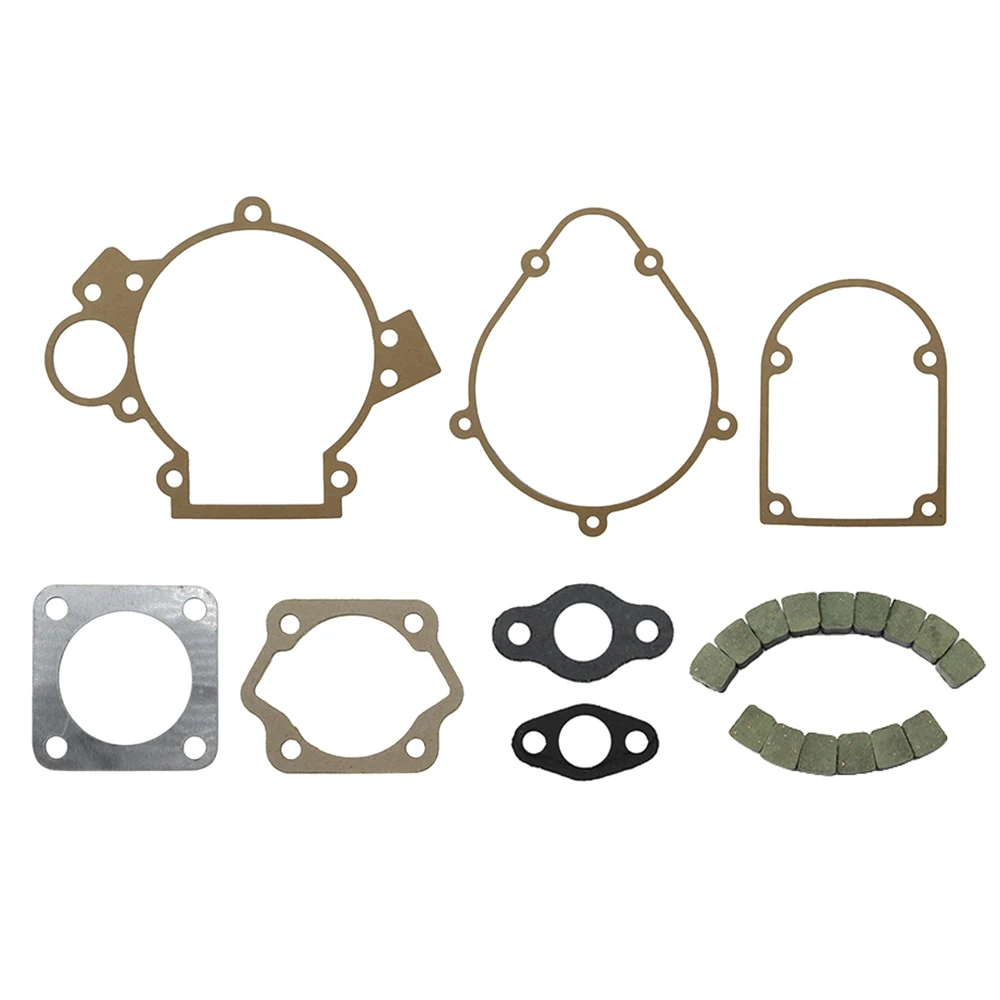 Engine Motor Gasket Clutch Pads Kit For 49cc 50cc 60cc 66cc 80cc 100cc Motorized Bicycle Push Bike Replacement Parts