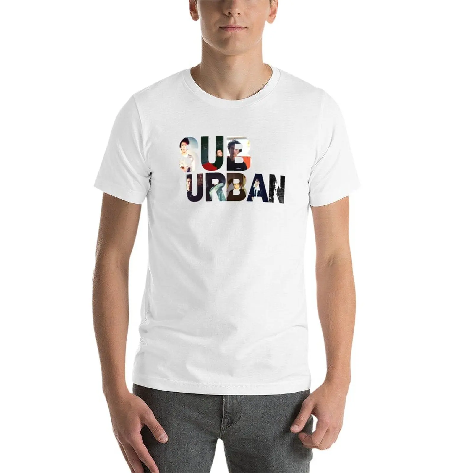 تي شيرت Sub Urban Essential تي شيرت Sub Urban تي شيرت وملصق تي شيرت مصمم قطن تي شيرت رجل رجل قميص قطن تي شيرت #4