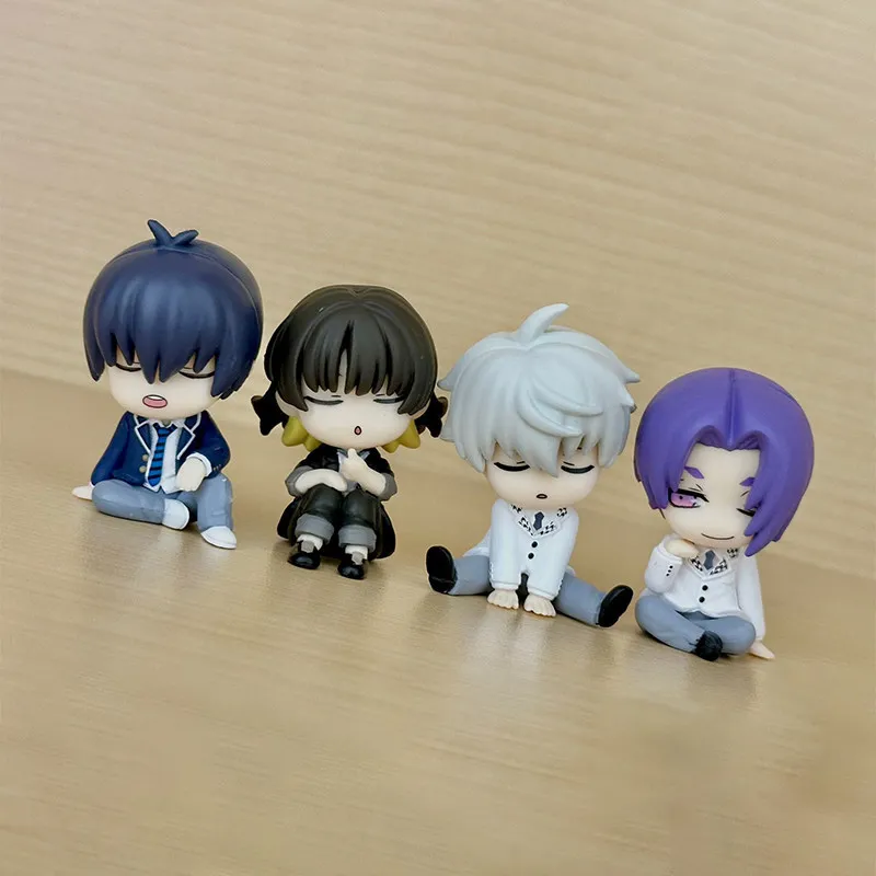 Auf Lager: Blue Lock Schulter an Schulter Blind Box Mini Anime-Figur PVC-Spielzeug Sammlerstück Desktop-Ornament Überraschungsgeschenk für Fans