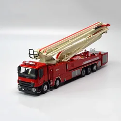 1:50 Scale Diecast Alloy SANY 62 Meter Engineering Vehicle Fire Truck Toy Cars Model Classics Adult Collection Souvenir Gifts