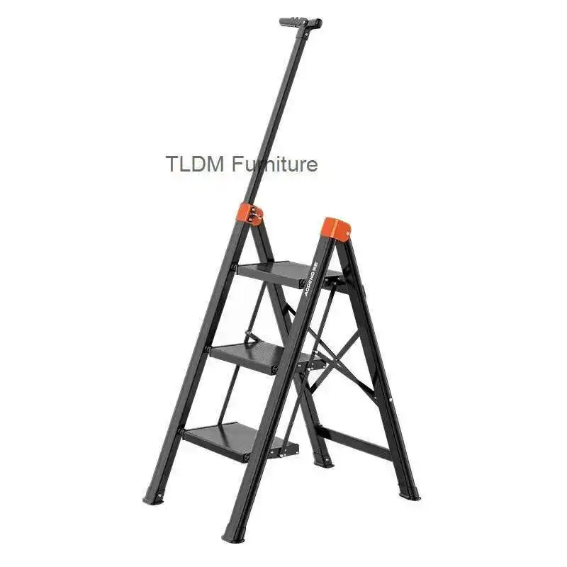

Multifunctional Simple Step Ladders Folding Aluminium Ladders Thickened Telescopic Step Stools Kitchen Step Stool Home Furniture