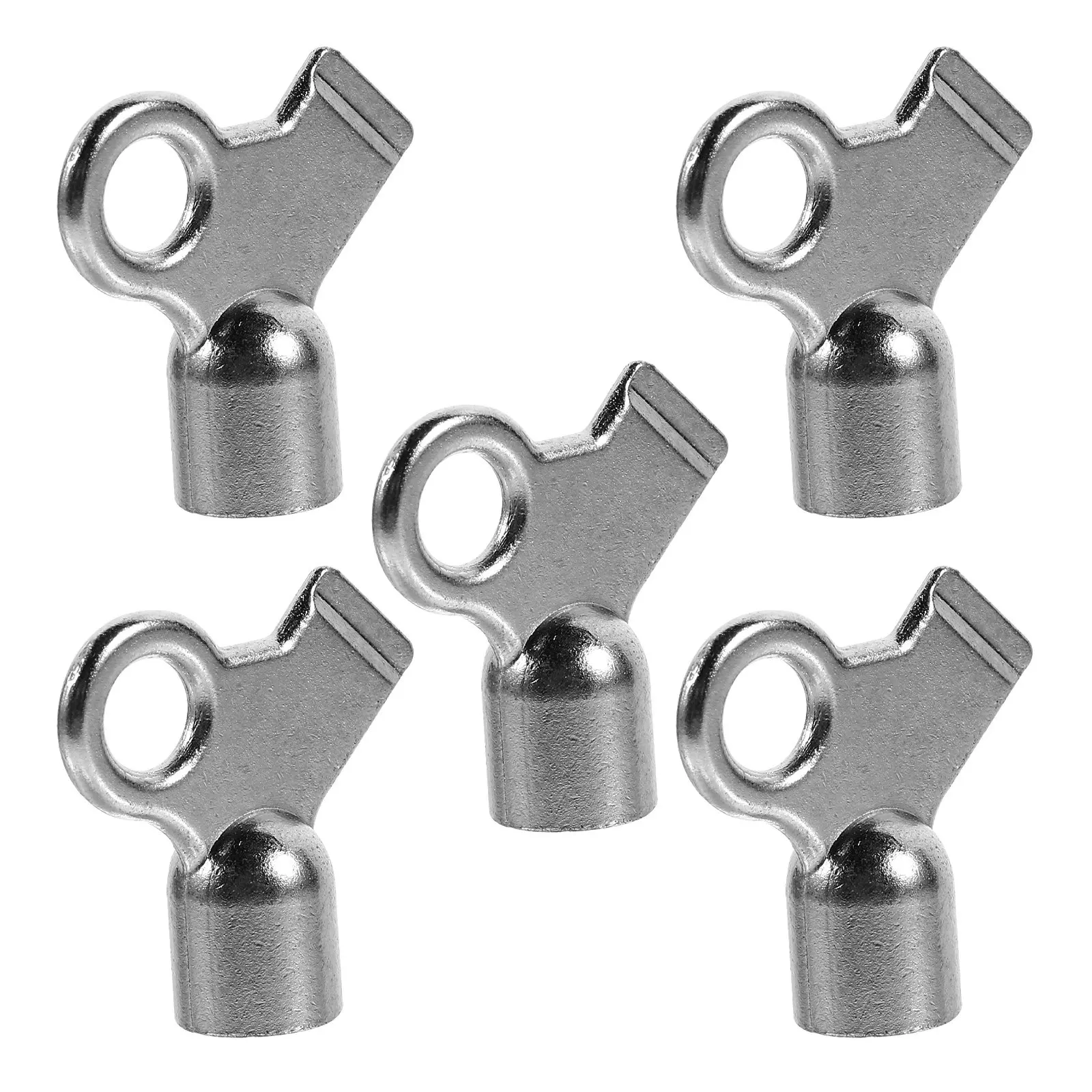 5Pcs Aluminum Alloy Radiator Bleed Key for Heater Air Vent Opening Closing Universal Socket Type Radiator Valve Key Tool