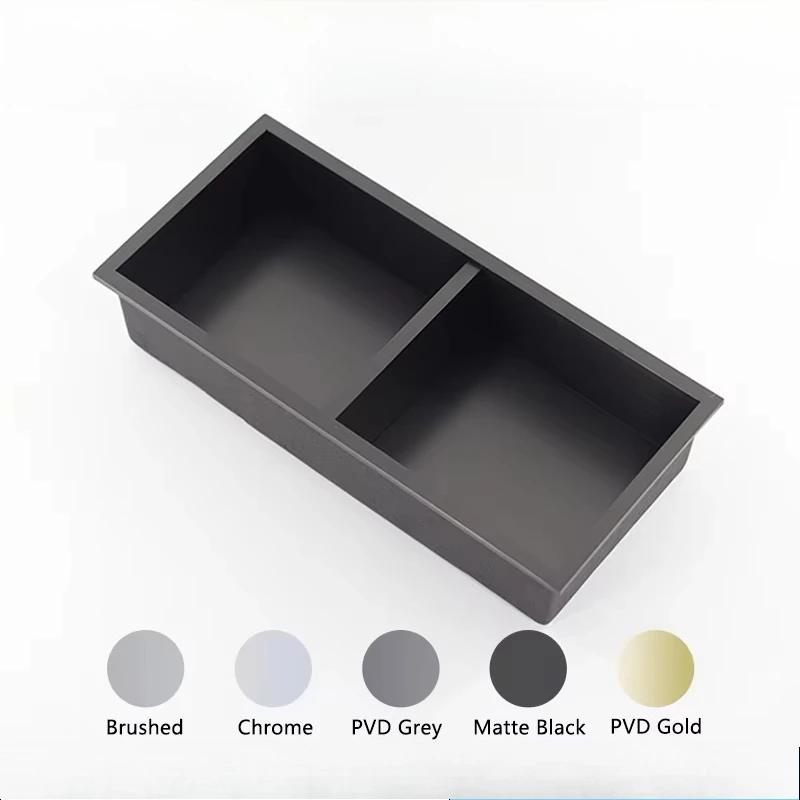 

Custom Bathroom Shower Niche with Light Emitting Diode Light Bathroom Recessed Shelf Stainless Steel Shower Niche