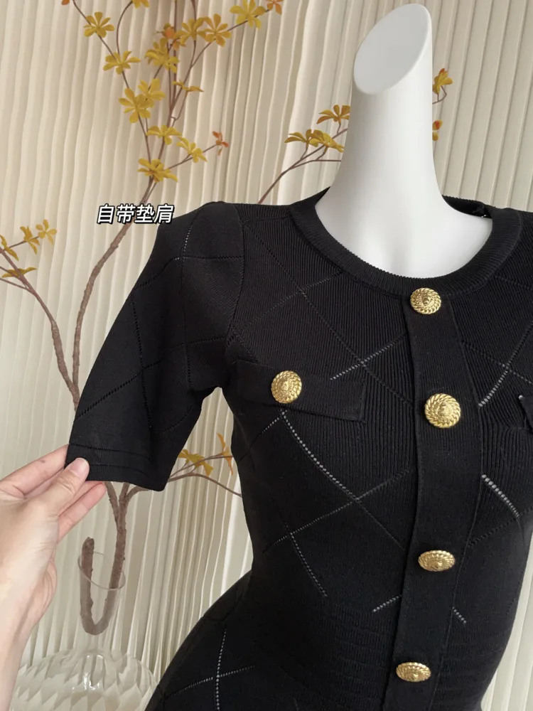High Quality Slim Sweater Vestidos Feminino Women Vintage Long Sleeve Slim Sexy Bodycon Dress Korean Fashion Casual Robe Femme