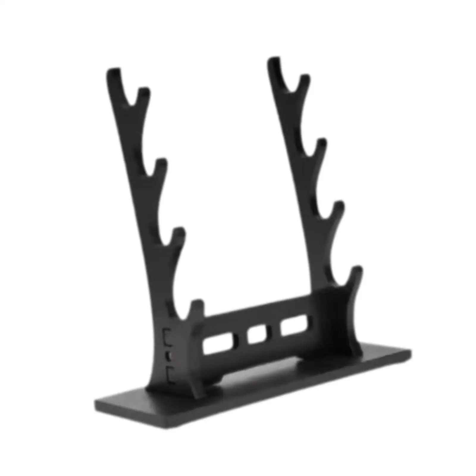 Wooden Sword Stand Display Rack for Samurai Wakizashi Tanto Holder Desktop Organizer for Men Martial Arts Collection Home Decor