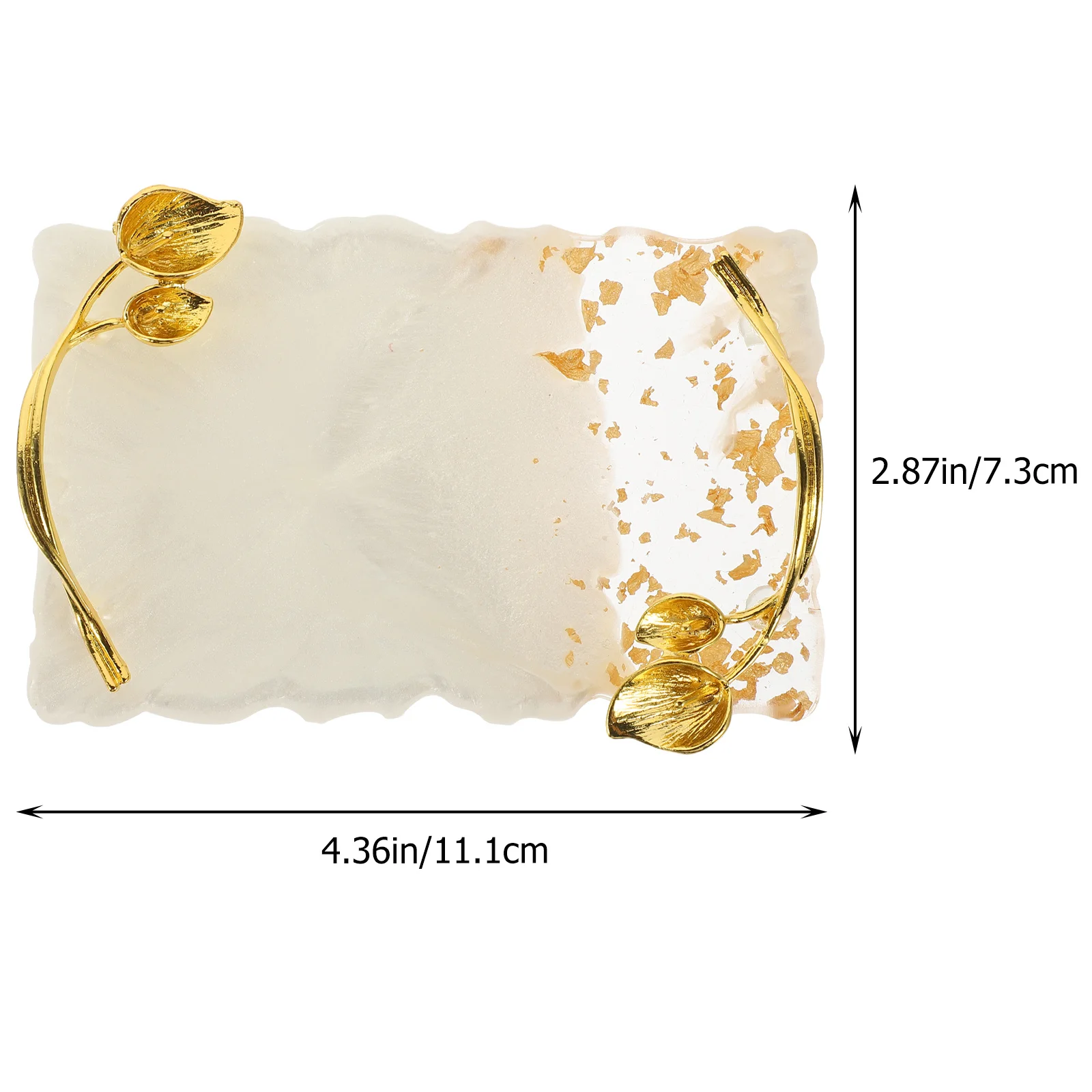 Anti-Slip Color Mixing Plate For Nail Art Blending Resin Gel Polish Tray Pigment Pallet Manicure Supply Nail Art Tools