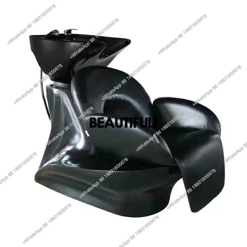 

Shampoo Bed Lounge Unique Portable Shampoo Bed Trendy Modern Nordic Fashion Hair Ergonomic Cadeira De Barbearia Furniture