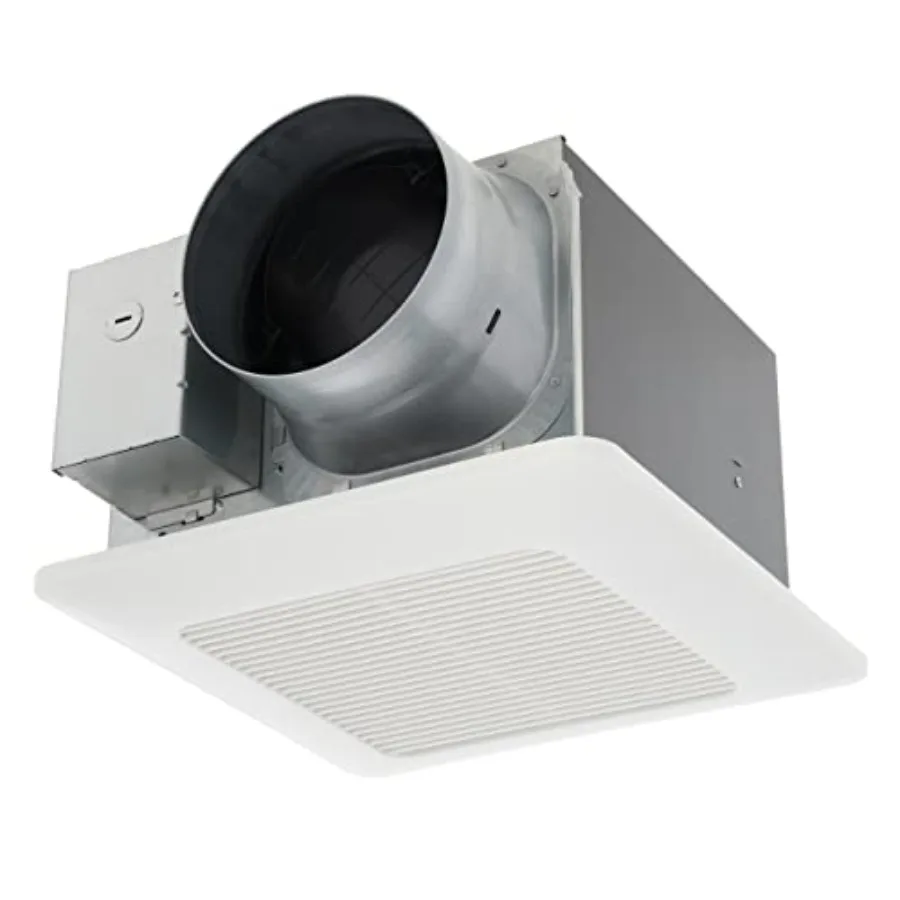 

WhisperCeiling Bathroom Exhaust Fan 110-130-150 CFM for Efficient Ventilation in Bathrooms Quiet Operation and Energy-Saving De