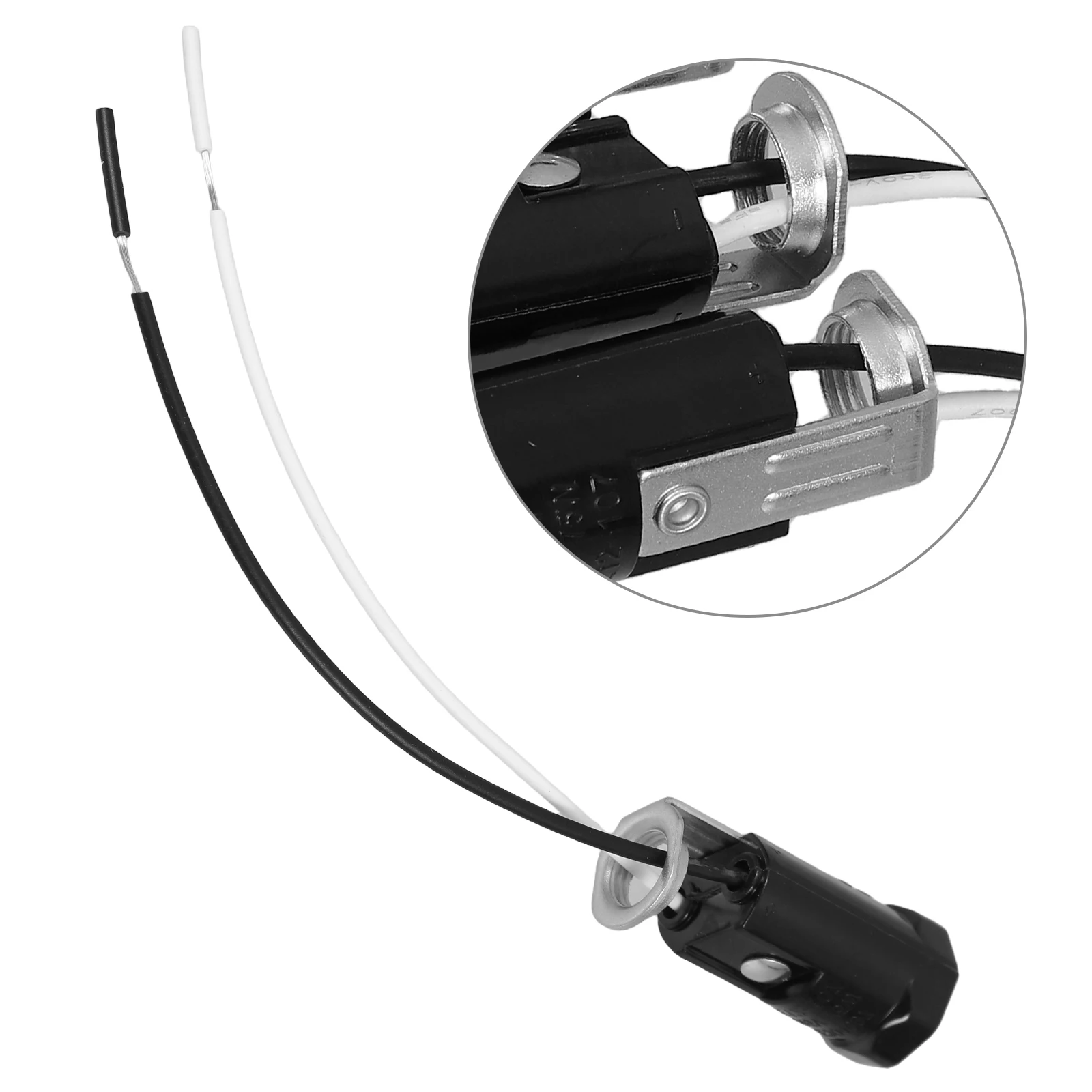 

5 шт. E12 бакелитовый держатель лампы, вилка в потолочном светильнике, подвесной цоколь, маленькая лампочка, провод, современный винтажный адаптер Ch elier