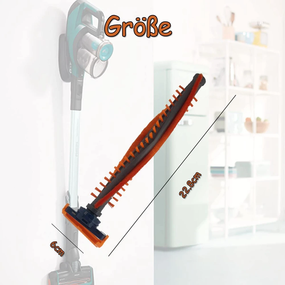 قطع غيار الفرشاة الرئيسية المتوافقة مع ملحقات المكنسة الكهربائية Philips FC6728/01، FC6726/01، FC6725/01