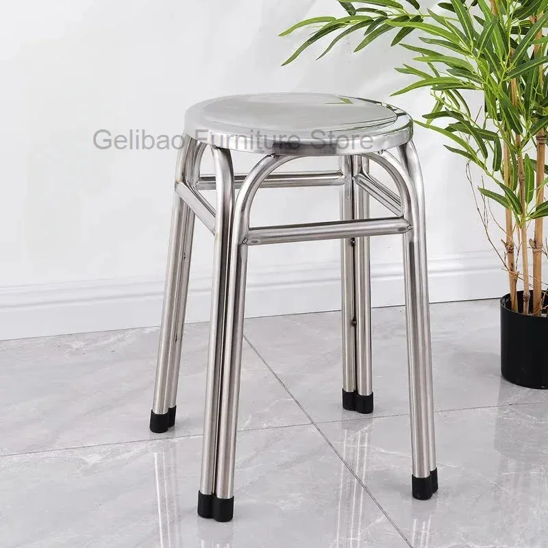 

Stool Iron Lazy Chair Fabric Buffet Vintage Furniture Lounge Chaise Kitchen Stools Units Sedie Sala Da Pranzo Storage Foot